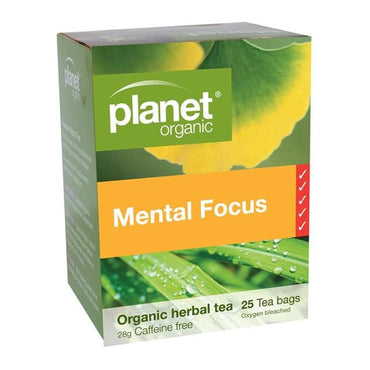 Planet Organic Mental Focus Tea 25 bags